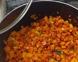 Foto del paso 6 de la receta: Carne molida con papas y calabaza