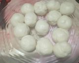 A picture of step 4 of Phulko Luchi/ Luchi in Bengali style.