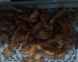 A picture of step 3 of Dry chicken chilli.