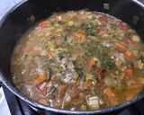Une image de l'étape 17 de Soupe de légumes au bouillon de crevettes black tiger.