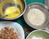 Foto del paso 1 de la receta: Bombas de papas rellenas de pollo (croquetas)