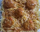 Foto del paso 3 de la receta: Spaghetti con albóndigas y salsa licuada