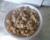 Diós fusilli recept fázis 3 fotója