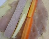 Foto langkah ke 3 dari resep Chiken Egg Roll.