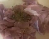 A picture of step 1 of Thai style beef noodles.