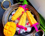 A picture of step 3 of Protein Mango Kulfi.