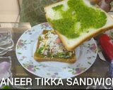 पनीर टिक्का सैंडविच(paneer tikka sandwich recipe in hindi) रेसिपी चरण 3 फोटो
