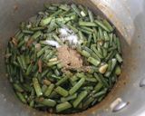 A picture of step 2 of Cluster bean sabji.