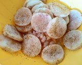 Foto del paso 7 de la receta Medallones de merluza en salsa con gambas 🐟🍤