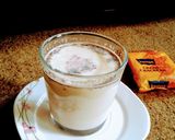 A picture of step 3 of Cinnamon Clove Milk.