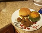 A picture of step 7 of Turkey Stuffed Peppers.