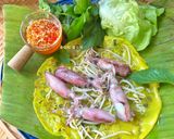 Hình bước làm 6 của món Bánh Xèo Mực