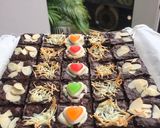 Foto langkah ke 11 dari resep Fudgy brownies nyoklat bangett.