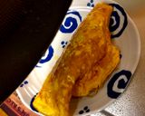 A picture of step 7 of Japanese Egg wrapped Fried Noodle(Omu Yakisoba).