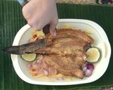 Foto langkah ke 13 dari resep Cacapan Hampalam Limau Kuit Garih Haruan.