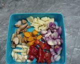 Foto langkah ke 1 dari resep Sate Lilit Ayam Khas Bali.