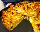 Une image de l'étape 9 de Clafoutis pomme kiwi WW.