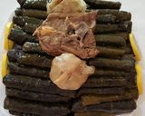 صورة لخطوة 6 من وصفة يبرأ (محشي ورق عنب)😋😋