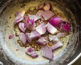 A picture of step 1 of Drumsticks Curry.