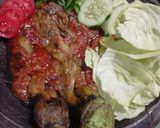 Foto langkah ke 3 dari resep Sambel terong lalapan.