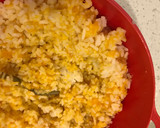 Foto del paso 3 de la receta: Tortilla de arroz y zapallo con sorpresa