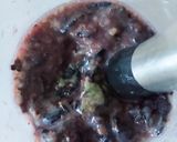 Gambar langkah 3 resipi Blueberry Cooler.