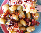 Foto del paso 6 de la receta: Ñoquis con jamón y bacon