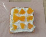 Foto langkah ke 3 dari resep Orange Sandwich.