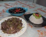 صورة لخطوة 3 من وصفة أرز أبيض مع كبد وقوانص لذيذة