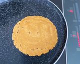 A picture of step 4 of Juwar roti (Sorghum).