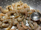 Spaghetti con camarón