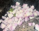 A picture of step 2 of Potato Onion Tomato Sabzi.
