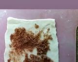 A picture of step 4 of Cinnamon rolls (No yeast).