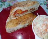 صورة لخطوة 8 من وصفة برغر بعجينه العشر دقائق 🍔😋