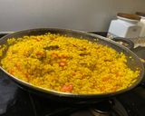 Foto del paso 7 de la receta: Paella de Conejo y Pimiento Rojo 🐰🌶️
