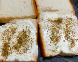 A picture of step 1 of Grilled Cheese Spread Sandwich.