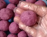 Foto langkah ke 4 dari resep Bubur Candil / Biji Salak Ubi Ungu.