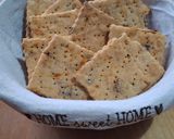 Foto del passaggio 5 della ricetta Crackers ai Pomodori secchi