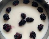 Foto del paso 5 de la receta: Gelatina de mora azul y coco, con galleta oreo de base