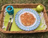 Foto del paso 1 de la receta: Pancake de manzana 🍏