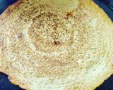 A picture of step 4 of Horsegram palak dosa roll.