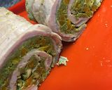 Foto del paso 3 de la receta: Matambre de cerdo arrollado