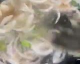 A picture of step 2 of Bagharey Rice ~ serve with butter.