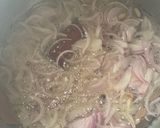 A picture of step 1 of White Chicken Biryani.