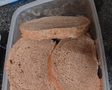 Hình bước làm 1 của món Bánh chuối từ bánh mì