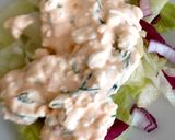 A picture of step 5 of My Salmon & Cottage Cheese & Chives Salad.