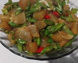 Foto langkah ke 8 dari resep Buncis kikil tumis.