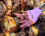Foto del paso 5 de la receta: 🍢🌶️Brochetas picantes 🌶️🍢 Carne, cebolla y panceta