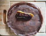 Foto langkah ke 4 dari resep Dadar Gulung Pisang Coklat.