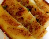 A picture of step 4 of Garlic bread.